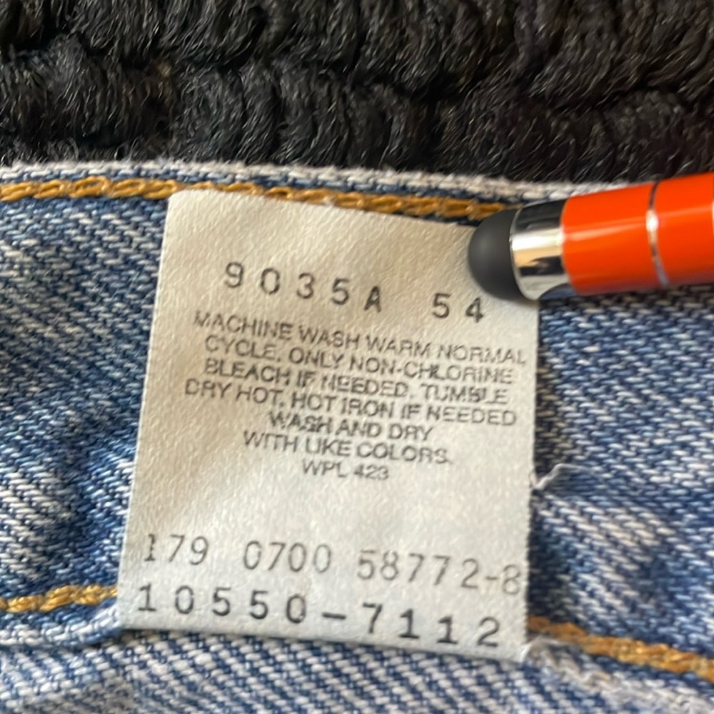 Vintage Levi’s 550 Women’s Sz 27 High Waist Mom Jeans Straight Leg Retro Y2K - Picture 5 of 8